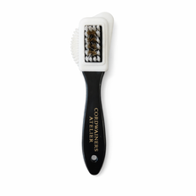 Suede and nubuck brush for cleaning dirt and restoring the nap of suede shoes