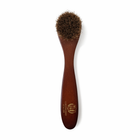 Cordwainers Atelier 17cm long handle horsehair brush for polishing leather shoes