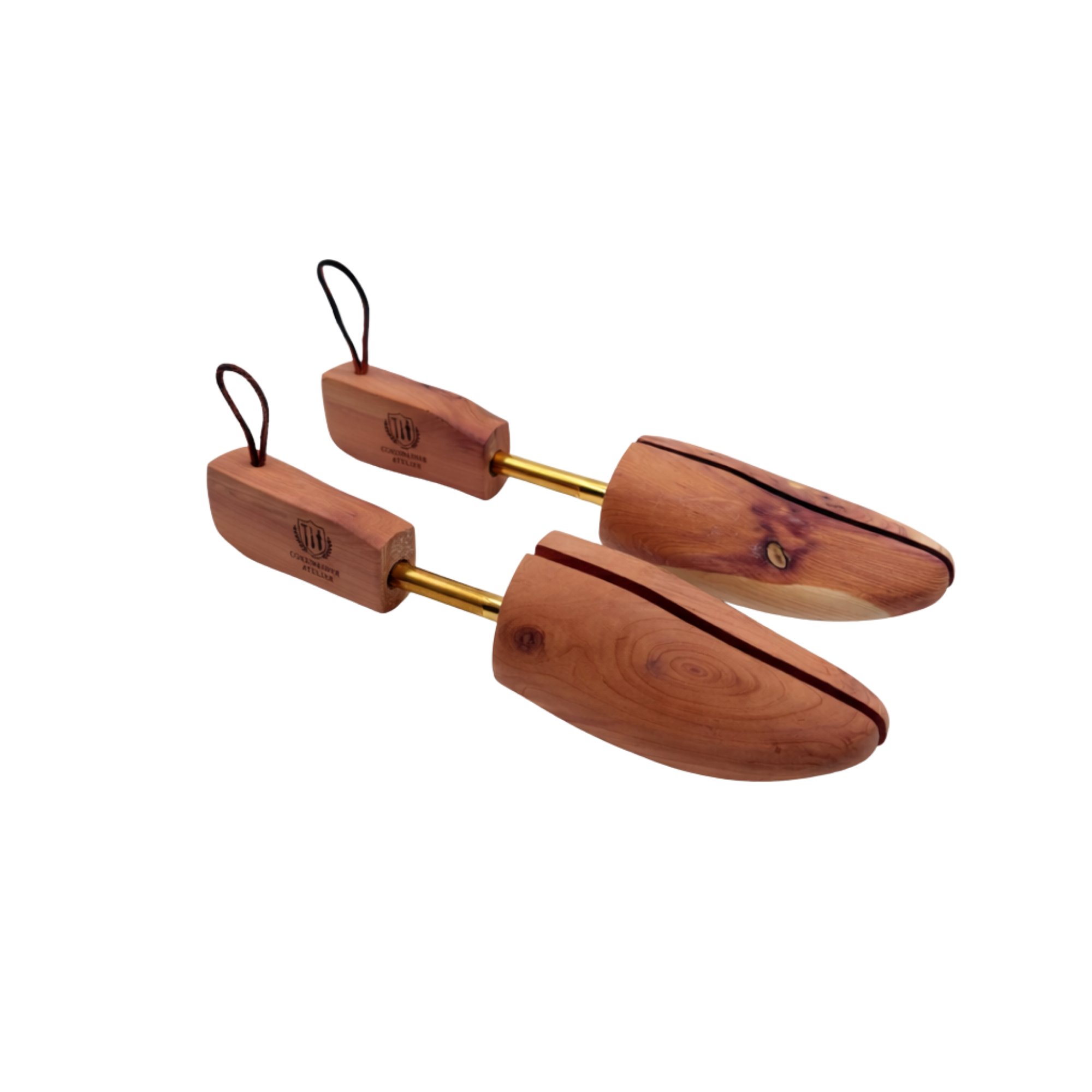 Cordwainers Atelier cedar boot shoe tree with pull loop for western boots