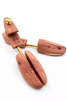 Cordwainers Atelier cedar shoe tree for maintaining leather shoe shape