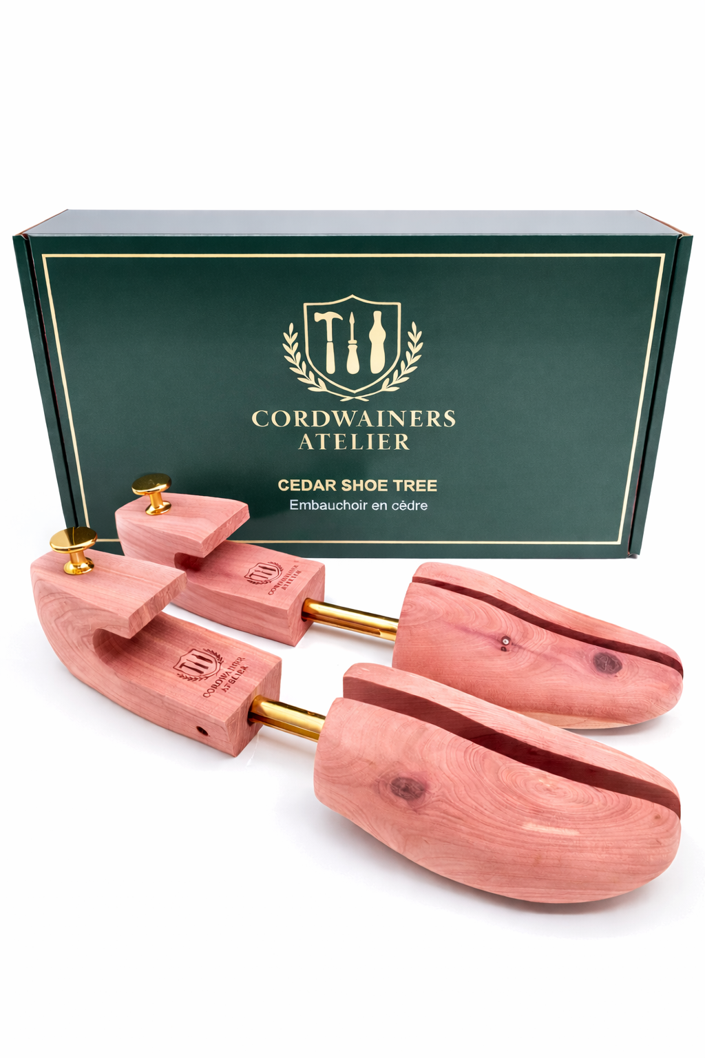 Cordwainers Atelier cedar shoe tree for daily leather shoe maintenance