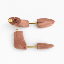 Premium cedar boot tree by Cordwainers Atelier for preserving boot shape
