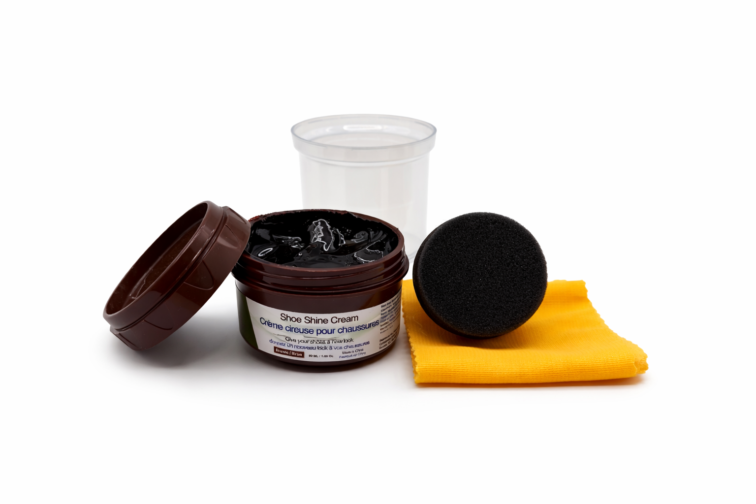 Premium leather shoe cream by Cordwainers Atelier for conditioning and polishing leather footwear