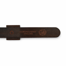 Cordwainers Atelier magnetic wooden shoe horn for easy and elegant shoe wearing