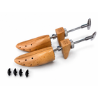Premium Beechwood Shoe Stretcher (Pair) with Bunion Plugs